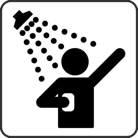 Shower clipart images in SVG, PNG, GIF .